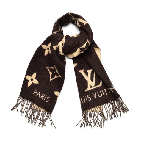 lv scarf men's|louis vuitton monogram scarf.